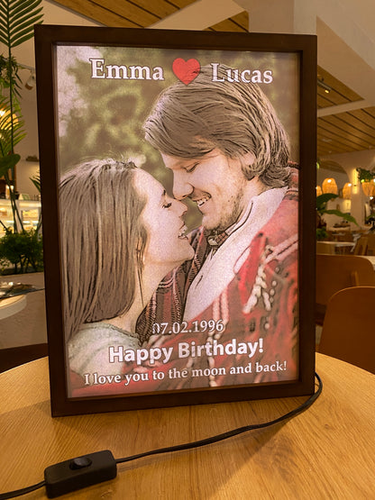 Personalized Light Frame